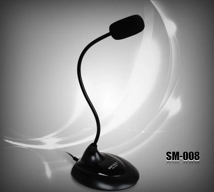 SENICC SM-008 проводной гусиный шейный микрофон с всенаправленным микрофоном 3,5 мм разъем микрофоны для Конференции караоке