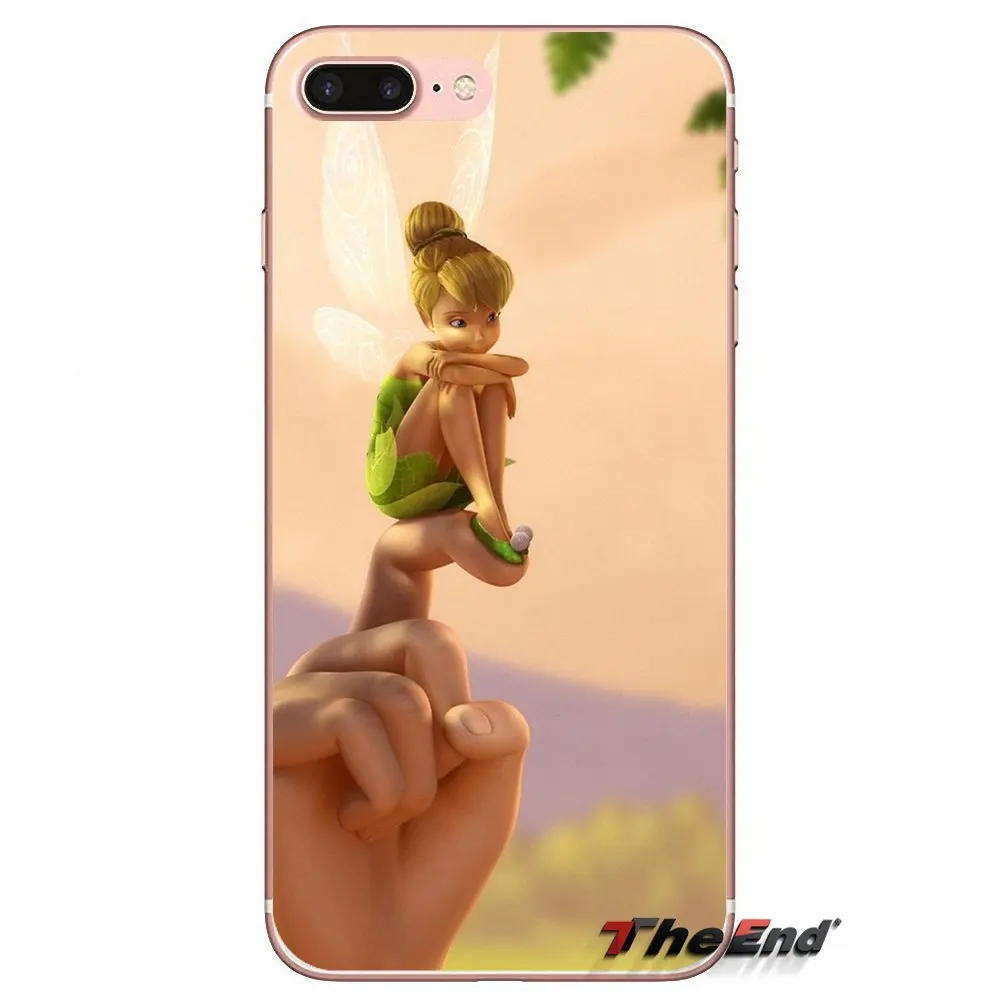 Мягкий чехол Tinkerbell из ТПУ для Samsung Galaxy Note 3 4 5 Grand Core Prime S3 S4 S5 MINI S6 S7 edge S8 S9