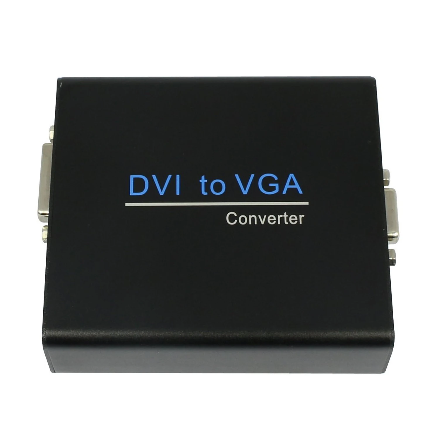 DVI в VGA конвертер коробка (24 + 1) цифровой I адаптер 1080P для ПК HDTV монитор видео