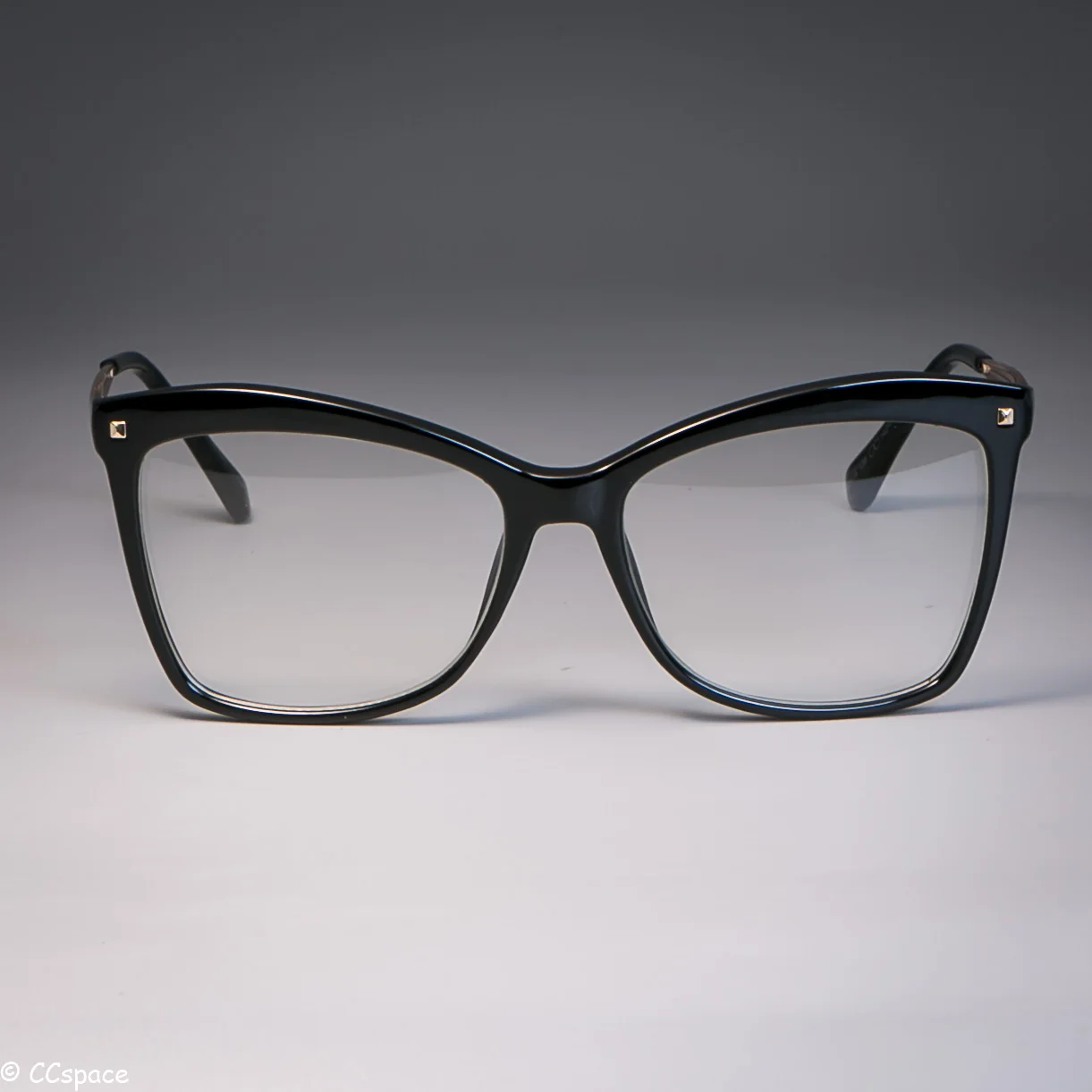 Кошачий глаз очки с заклепками оправа женская большая оправа стильные оптические модные компьютерные очки 45297
