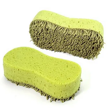 

Dependable Styling Practical Cleaning Washing Cleaner Coral Microfiber Sponge Brush For Auto Car #LR4