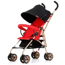 Маленькая легкая детская коляска может сидеть лежа складные детские коляски портативный новорожденный автомобильный зонтик для младенца путешествия самолет детская коляска