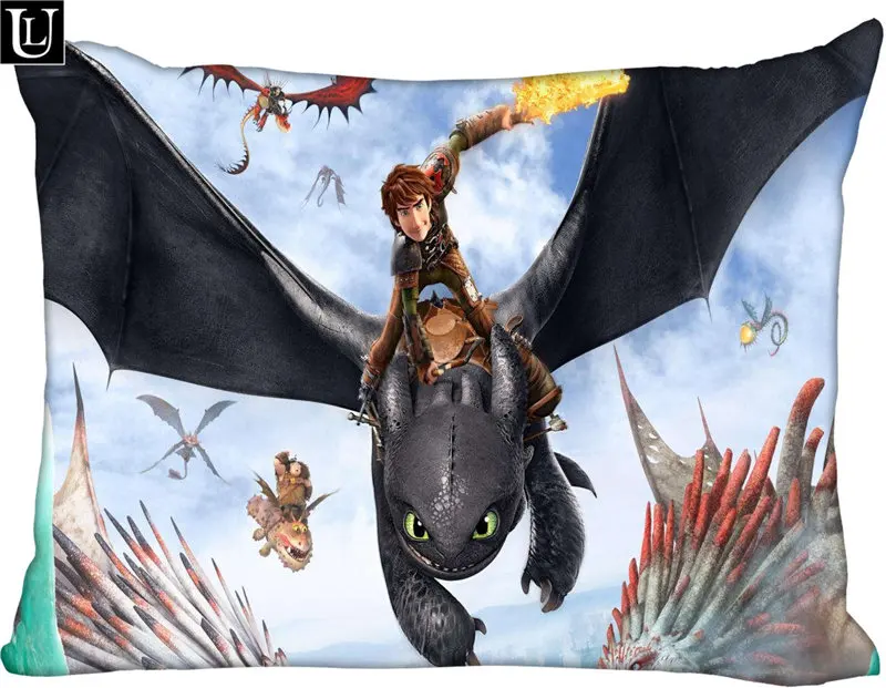 Custom How to Train Your Dragon Rectangle Pillowcase