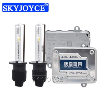 

SKYJOYCE Cnlight Xenon HID Kit AC 55W Car Light Fast Start HID Ballast 4300K 5000K 6000K Cnlight H1 H7 H11 HB3 HB4 D2H Xenon Kit
