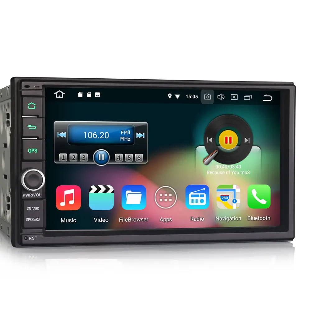 Top Erisin ES8841U 7" Android 8.0 Octa core 4G RAM Car DVD GPS Radio DVR DAB+ DVD 4 Top Erisin ES8841U 7" Android 8.0 Octa core 4G RAM Car DVD GPS Radio DVR DAB+ DVD 4