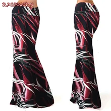 RAISEVERN в богемном стиле Для женщин элегантные Цветочный принт в виде сердца длина до пола юбка Высокая Талия пикантные трубы модные юбки коплект летней Хай-стрит юбка