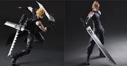 2 шт. Играть искусств Кай игровой фильм Final Fantasy VII 7 дети пришествия Cloud Strife 27 см фигурку игрушки