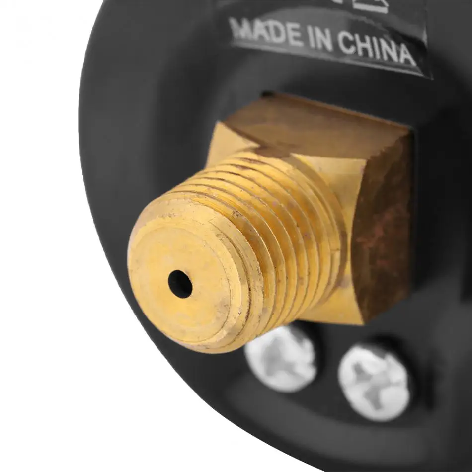 Вакуумный пресс метр BSPT 0 60PSI 4 бар 1/8 дюйма манометр воздушный измерительный