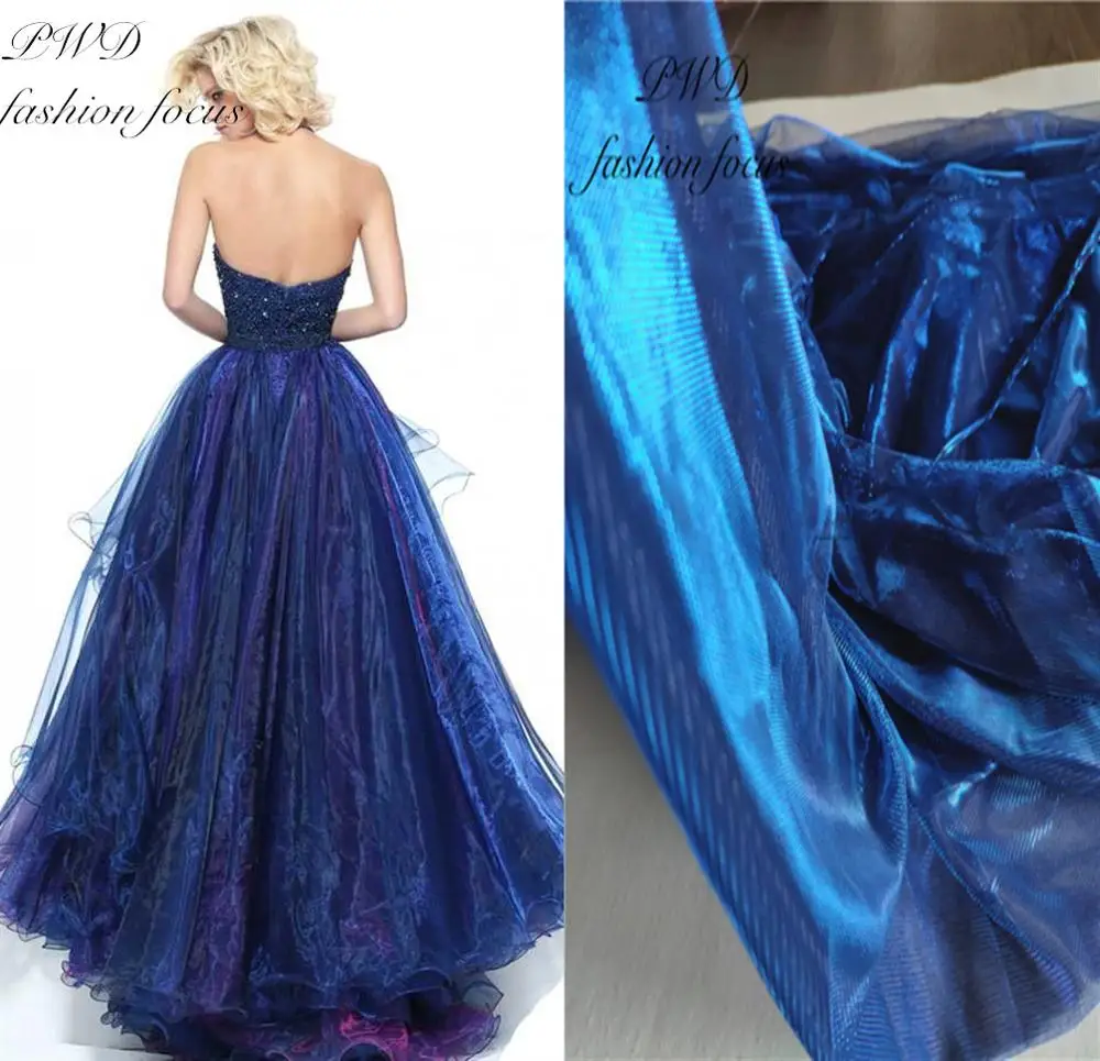 

French Mesh Fabric Shining Transparent Party Dress Clothes Cloth India Sari Sewing Tissu Tecidos