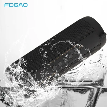 

Bluetooth Speaker Waterproof Portable Outdoor Wireless Mini Column Box Soundbar Subwoofer Loudspeaker TF card FM Stereo Hi-Fi