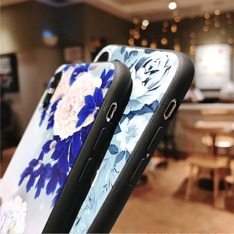 Чехол из ТПУ с 3D тиснением для Huawei Honor 8X 10 Lite Play P30 Mate 20 P20 P8 P9 P10 2017 Mini Pro P Smart 2019