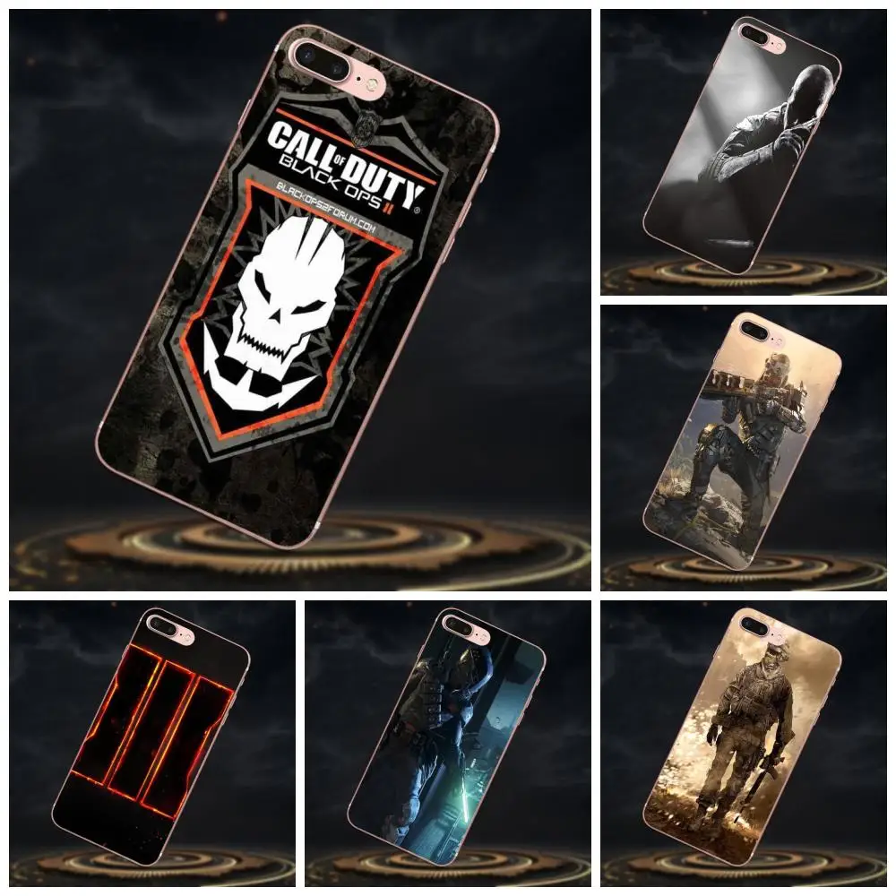 Черный Ops 3 Видео игры мягкий защитный чехол для Xiaomi Mi3 Mi4 Mi4C Mi4i Mi5 Mi 5S 5X 6 6X 8 SE A1 Max Mix 2