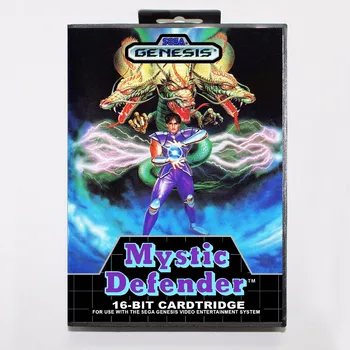

Mystic Defender Game Cartridge 16 bit MD Game Card With Retail Box For Sega Mega Drive For Genesis