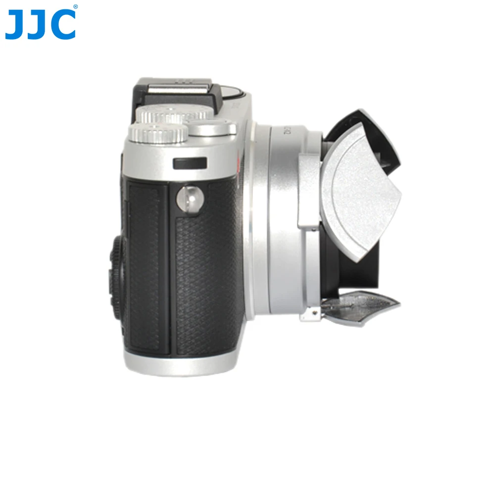 JJC автоматическая крышка объектива для LEICA X1/X2 черный серебристый самоудерживающийся автоматический открытый закрытый протектор
