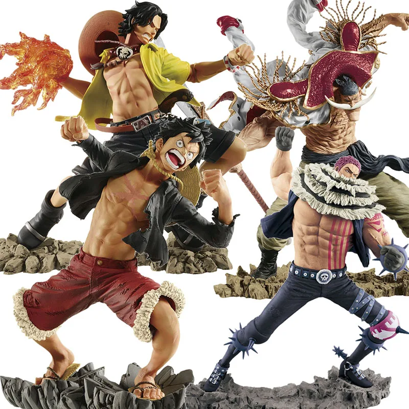

Anime 1/8th Scale Painted Figure One Piece 20th Anniversary SC Luffy Ace White Beard Katakuri Action PVC Figure Toys Brinquedos