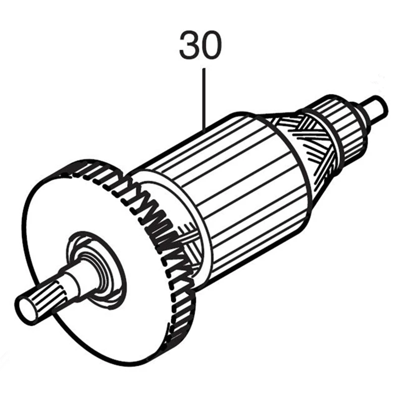 Арматура 220 В ротора 518628-5 заменить для Makita 5604R