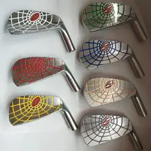 Утюги для гольфа Zodia паук кованая головка для гольфа серебро 7 шт. Zodia паук Железный набор гольф-клубов 4-9 P без вала железная головка клюшки для гольфа