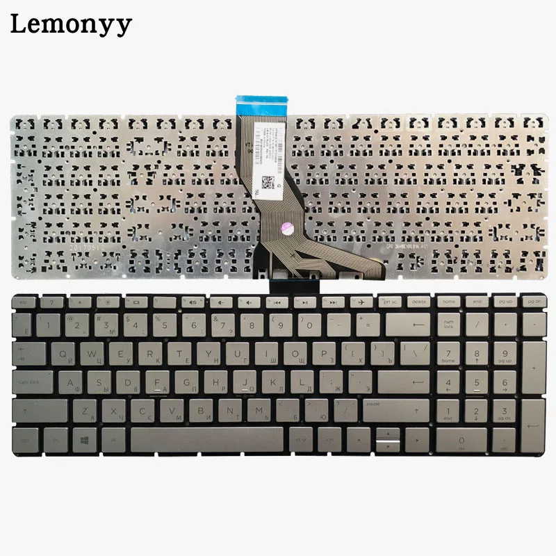 Русская клавиатура для ноутбука hp 15-bs053od 15-bs033cl 15-bs0xx 15-BS020WM черная клавиатура с Palmrest верхняя крышка