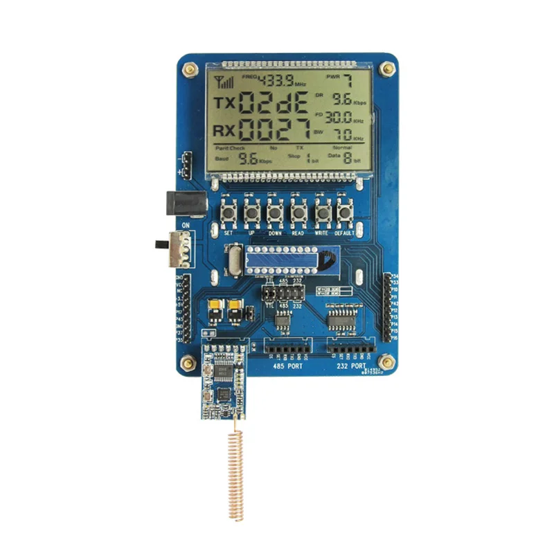 

LCD Display Parameter Debug Demo Board for SV610 Wireless Transceiver Module