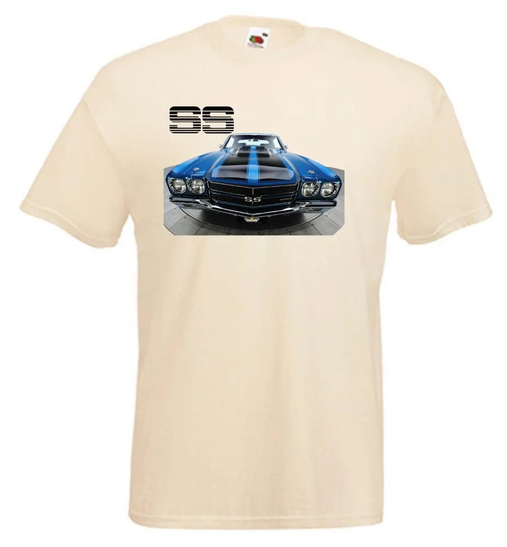 2019 Hot Sale Classic American Muscle Car Chevelle SS Printed T Shirt | Мужская одежда
