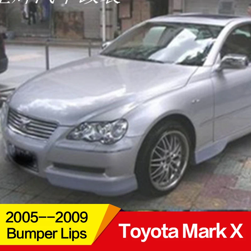 

use for old Mark X REIZ Bumper Lips 2005 06 07 08 09 year Body kit Spoiler sport Accessories Front and rear bumper protection