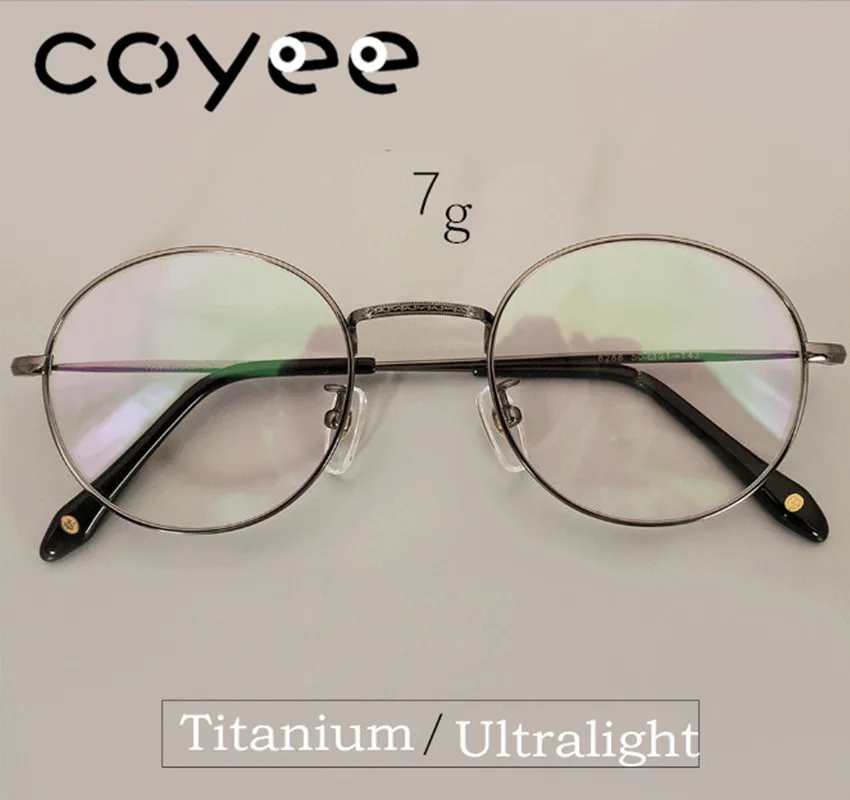 

Retro Round Glasses Frames Women Men Harry Potter Titanium Eyeglasses Clear Lens Optical Eyewear Ultralight Myopia Spectacles