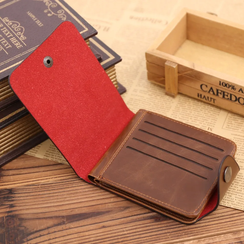 Men wallet Vintage Hollow Out Male Money Bag Hasp Leather Wallet Men Clutch Purse Slim Card Holder Men Wallets Coin Pocket 223