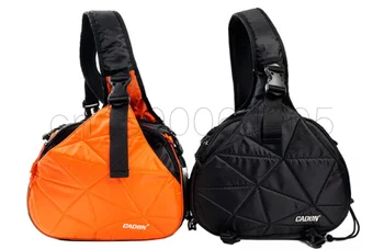 

CADeN K2 Triangle DSLR Camera Bag Cross Sling Carry Case Shockproof Waterproof with Tripod Holder for DSLR Camera