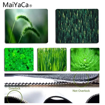 

MaiYaCa Vintage Cool Green eye mouse pad gamer play mats Size for 18x22cm 25x29cm Rubber Rectangle Mousemats