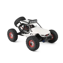 New Kids Electric Remote Control Car Toy 1:12 2.4G 15 Mins 150M 40KM/H 4WD Vehicle High Speed RC Climbing Car With LED Lighting