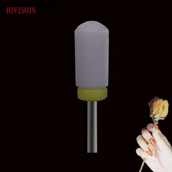 

5Pcs Black Ceramic Nail Drill Bit - Small Rounded Top Bit - XF(2104.066)