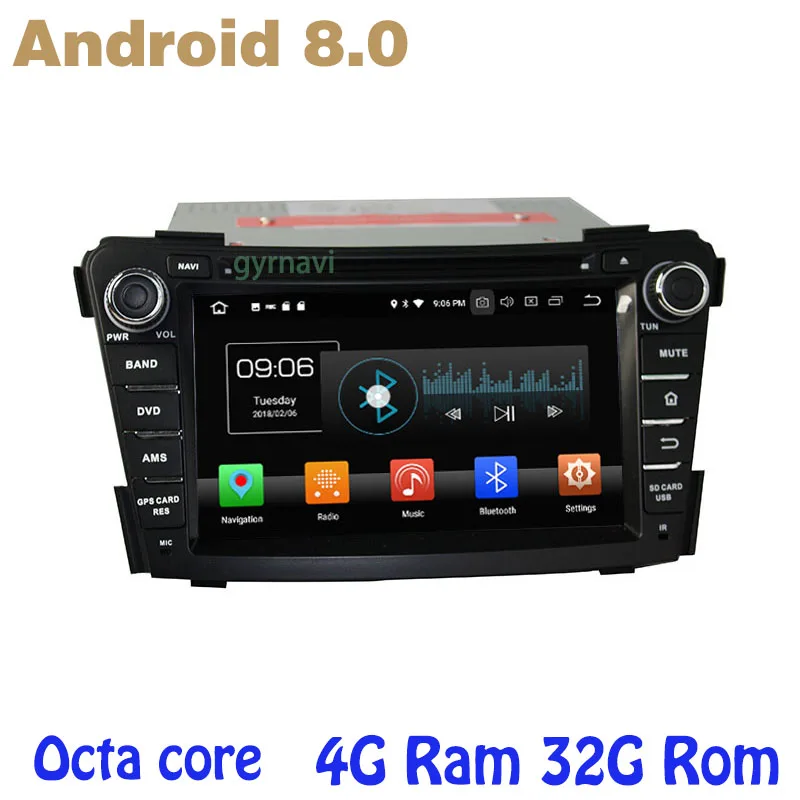 

Android 8.0 car dvd gps for hyundai I40 2011-2016 with Octa core PX5 4G RAM 32G ROM wifi 4g usb auto Multimedia