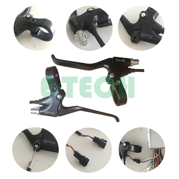 Best ETECH electric scooter conversion kits, 5 inch hub motors kits with controller and display 5