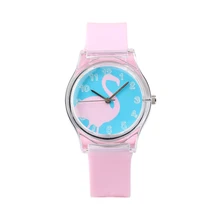 2017 Flamingo Fashion Mini Women Girls Waterproof Jelly Sports Watch New Fashion Students Lady’s Watch Female Watch