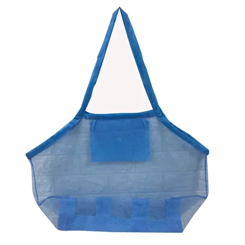 Складная портативная пляжная сумка Детская Сетчатая Сумка для хранения пляжные игрушечные корзины сумка для хранения - Цвет: D