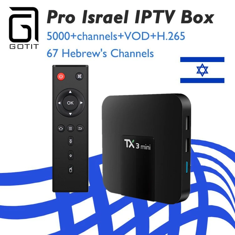 

GOTiT Israel TX3 mini Android 7.1 IPTV Box +5000+live World Pro IPTV Subscription Europe Nordic Germany USA Canada UK IPTV