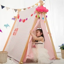 Детская палатка принцесса игровая комната супер детский игрушечный домик детская игровая палатка хлопковые палатки детский Кукольный домик вигвам дом