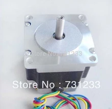 CNC NEMA 23 Stepper Motor 76 oz-in Body Length 41mm CE Rohs CNC Kit Motor 1pcs lot nema 23 stepper motor dual shaft 8mm 1 2n m 167oz in body length 56mm ce rohs cnc stepping motor nema23