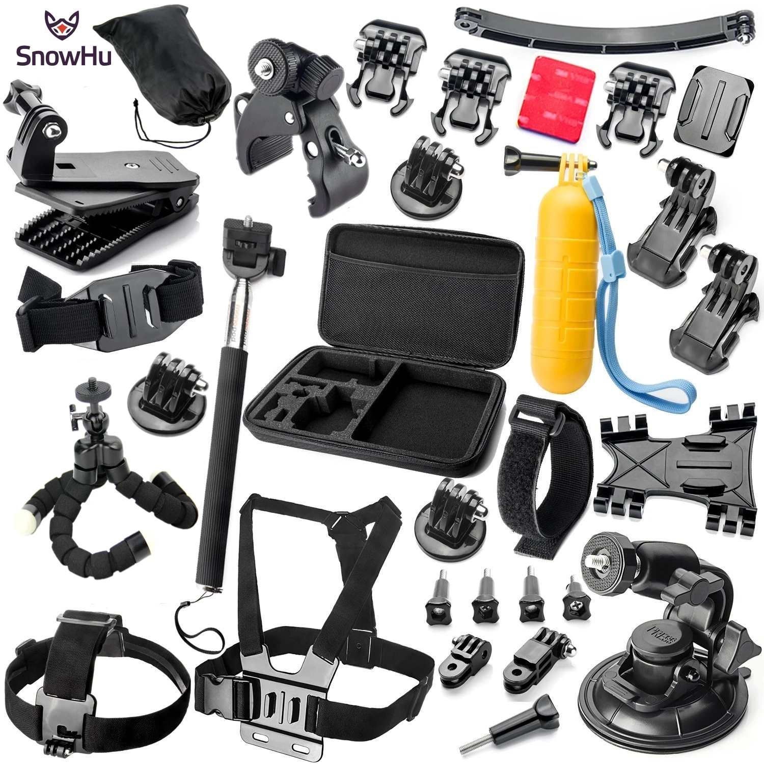 bilder für SnowHu für Gopro Zubehör für go pro hero 5 4 3 kit halterung Für SJCAM SJ7000 Für xiaomi yi 4 Karat kamera Für eken h9 GS16 bilder für SnowHu für Gopro Zubehör für go pro hero 5 4 3 kit halterung Für SJCAM SJ7000 Für xiaomi yi 4 Karat kamera Für eken h9 GS16