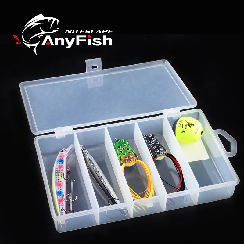 Коробка для рыболовных снастей ANYFISH TB-023/TB-049 18*11*3 см/18*15,5*3,5 см Приманка крючки коробка для хранения приманки Чехол для рыболовной снасти