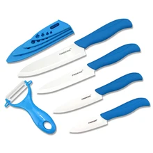 FINDKING marca de calidad superior set de belleza para regalo de cocina juego de cuchillos de cerámica 3
