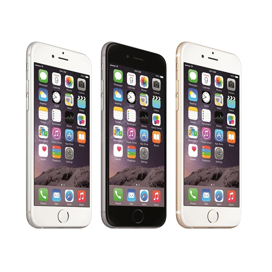 Оригинальный разблокированный iPhone 6 16 ГБ/64 Гб/128 Гб ПЗУ IOS система 4 7 дюймовый