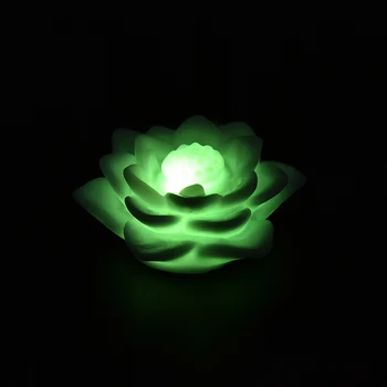 

7 Colors Flower Lotus design Romantic Changing LED Night Light Lamp Love Mood Decoration