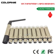 DHL 3pin DMX512 DMX Dfi DJ Беспроводной системы ресивер или передатчик 2,4 г
