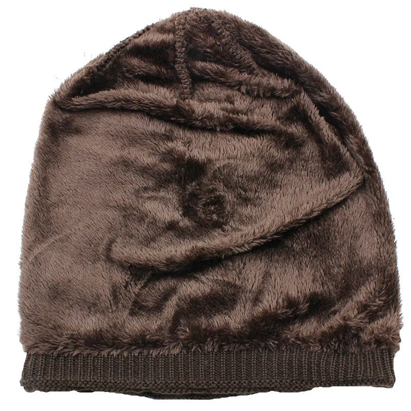 Lovingsha бренд Дизайн Для женщин мешковатые вязаные skullies в капот зима теплая Шапки для девочек шапочка Для мужчин Искусственный мех зимняя шапка шапки