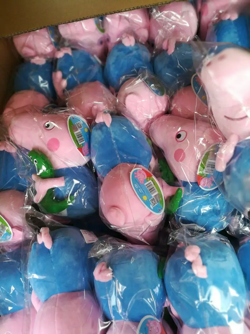 Натуральная 1 шт. 81 см розовая Свинка Пеппа плюшевая игрушечная свинья высокого качества горячая Распродажа Мягкая кукла животного из
