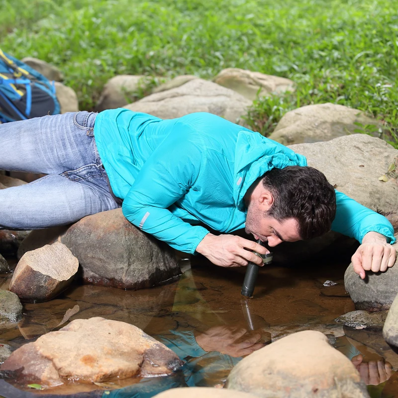 Портативный фильтр для воды miniwell с прозрачными сумками воды|filter bottle|bottle carabinerfilter