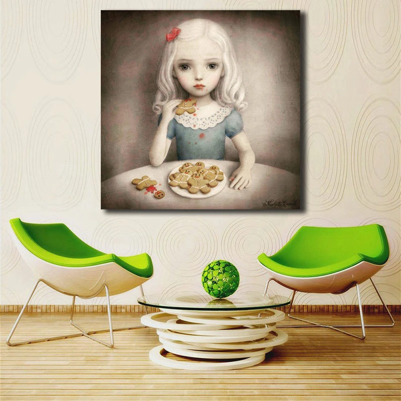 

Childish Strange Dark World By Mark Ryden Wall Art Canvas Posters Prints Painting Wall Pictures For Office Bedroom Home Decor HD