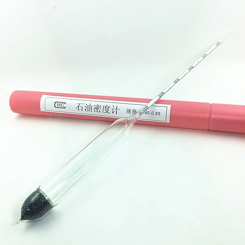 

2PC hydrometer gasoline diesel Densitometer densitometers density meter 0.005 0.7-0.75 0.75-0.8 0.8-0.85 0.85-0.9 0.9-0.95