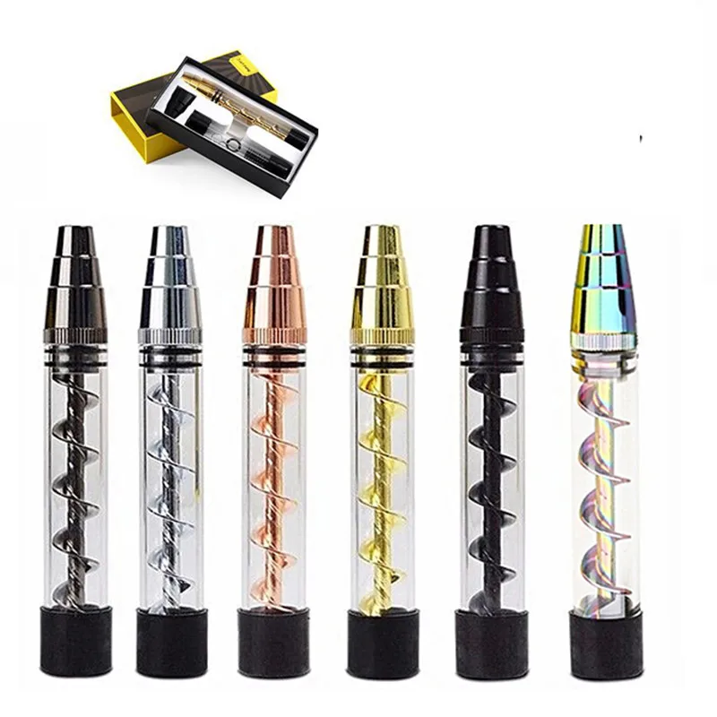 glass twisty blunt Glass Blunt with Cleaning Brush Huge Vapor with good